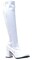 The Costume Center White 1960's Style Go Go Women Adult Halloween Boots Costume Accessory - Size 9